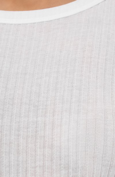 Хлопковый лонгслив ZIMMERLI белого цвета по цене 29050 руб., арт. 207-53013, фото 5 Хлопковый лонгслив ZIMMERLI, арт. 207-53013, фото 5