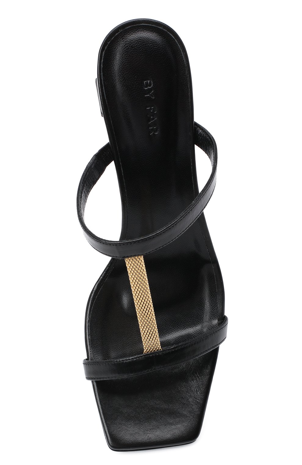 Кожаные мюли chloe BY FAR, арт. 20FWCHLMBLCRE, фото 5