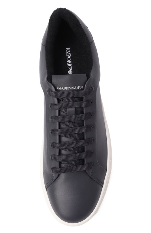 Кожаные кеды Emporio Armani EM003844/AF20004 Синий  EM003844/AF20004 Фото 6
