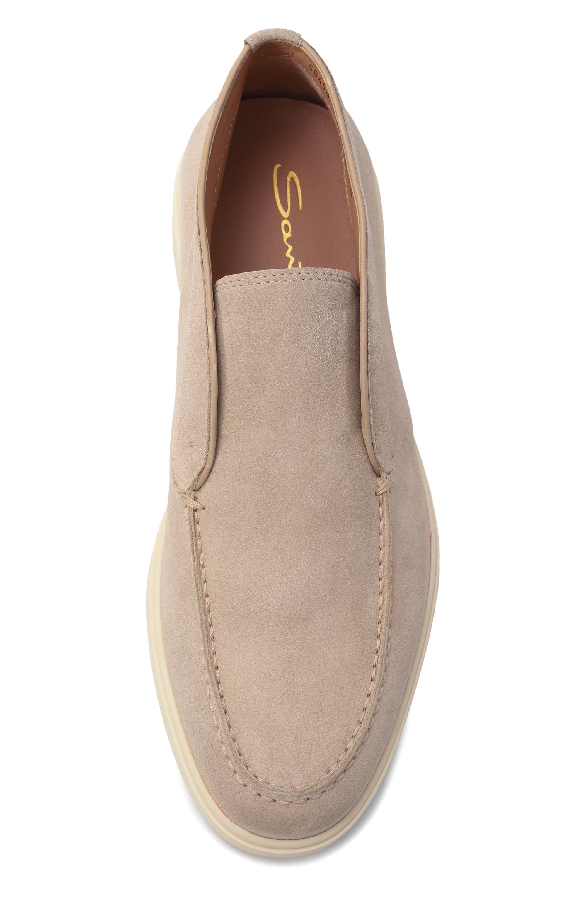 Замшевые ботинки SANTONI, арт. WUYG58458TISNPYL, фото 6