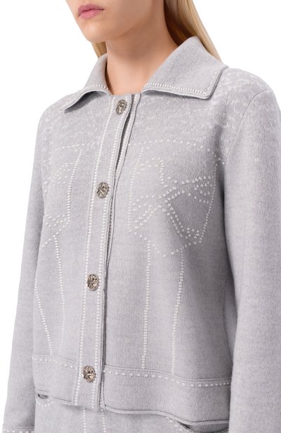 Жакет из шерсти и хлопка AND THE BRAND, арт. W26-JT031-1202-901, фото 5