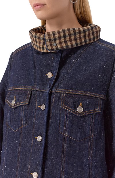 Джинсовая куртка GANNI, арт. J1766, фото 5