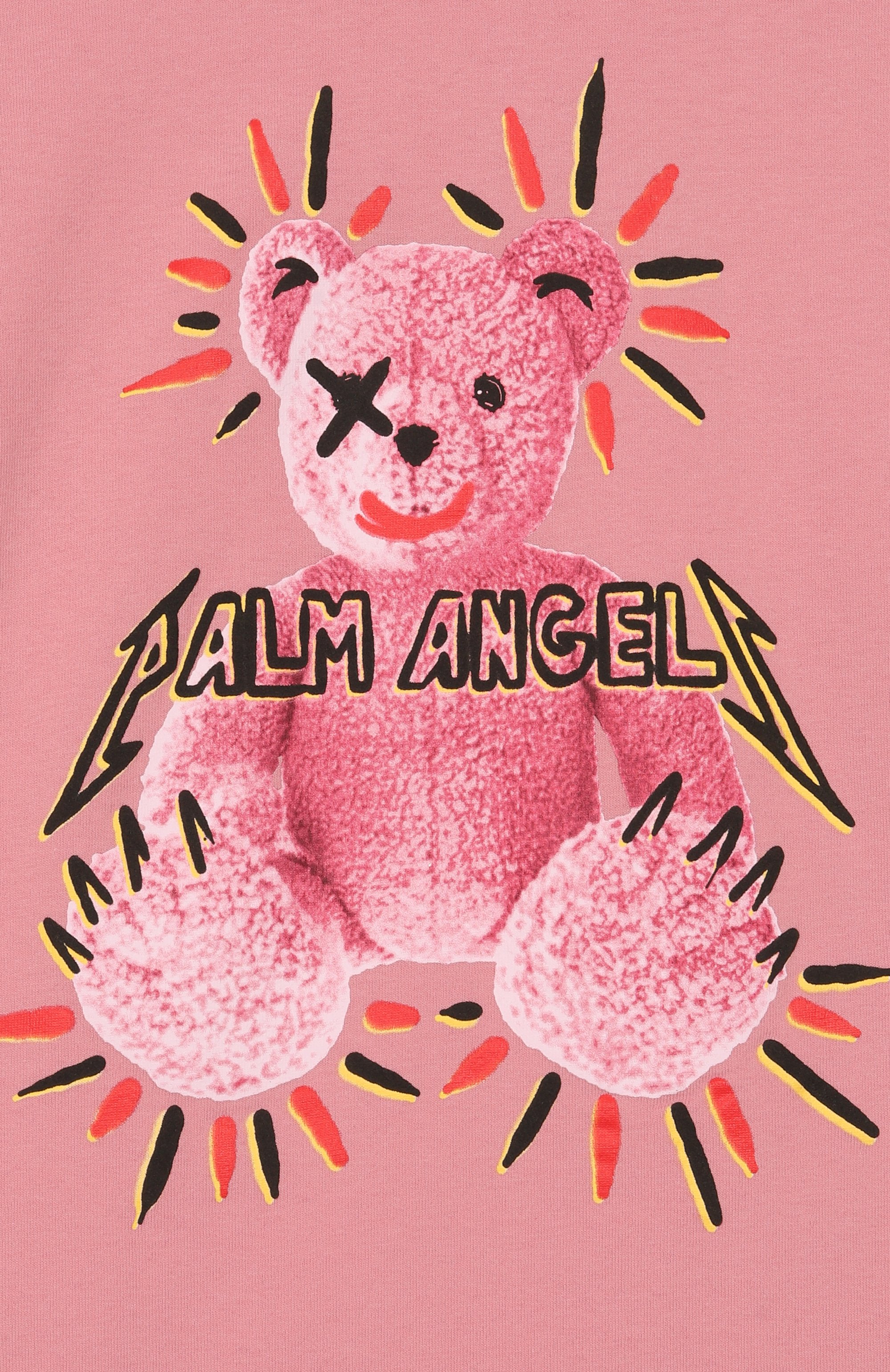 Хлопковая футболка PALM ANGELS, арт. PGAA001F25JER002/12+, фото 3