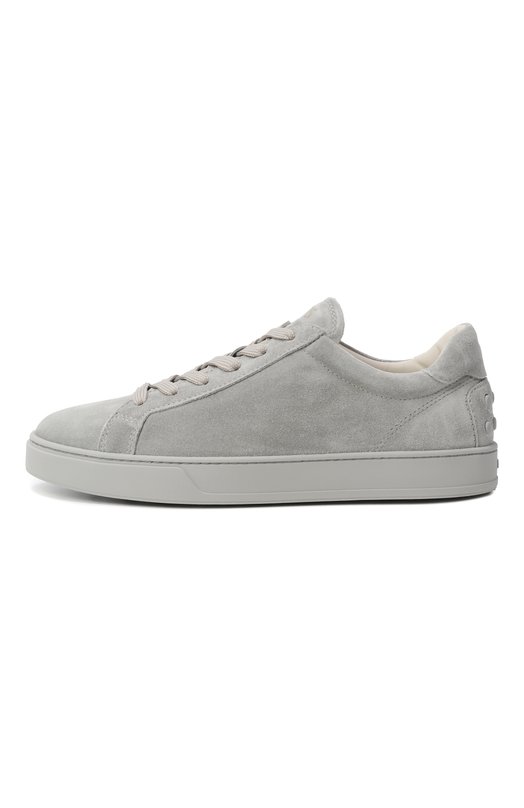Замшевые кеды Tod’s XXW04L0HZ40/M8W Серый  XXW04L0HZ40/M8W Фото 4