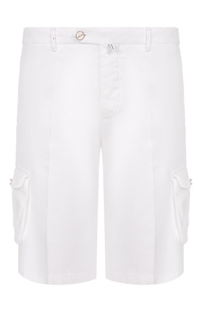 Шорты изо льна и хлопка KITON, арт. UFPPBK0603H, фото 1