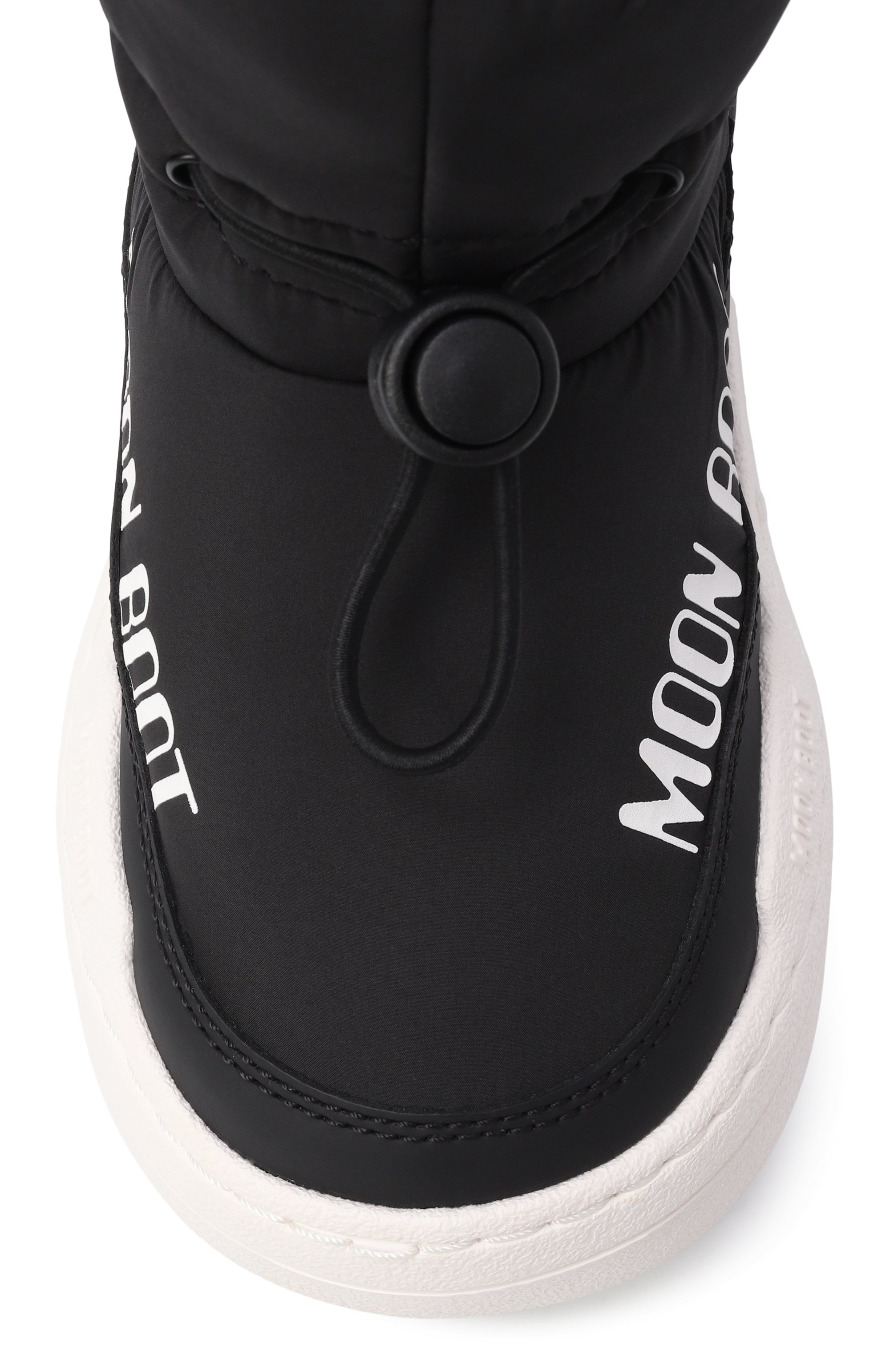 Утепленные сапоги MOON BOOT черного цвета по цене 18750 руб., арт. 80D3440090_001, фото 4 Утепленные сапоги MOON BOOT, арт. 80D3440090_001, фото 4