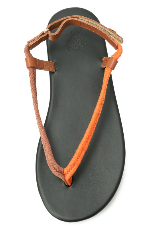 Текстильные сандалии Zoe Ancient Greek Sandals Z0I Коричневый  Z0I Фото 6