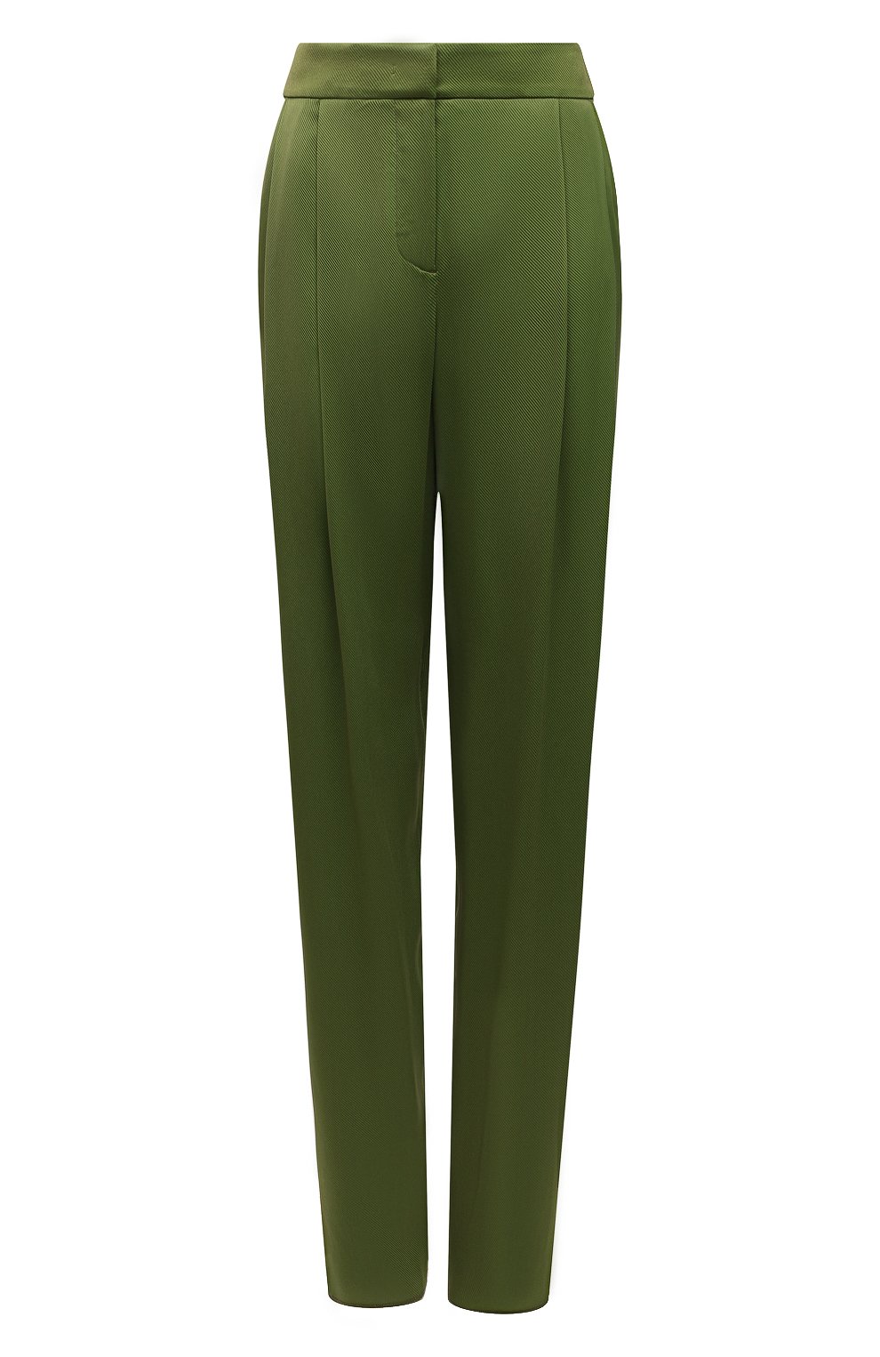 Брюки EMPORIO ARMANI зеленого цвета по цене 39150 руб., арт. INP1AT/I9910, фото 1 Брюки EMPORIO ARMANI, арт. INP1AT/I9910, фото 1