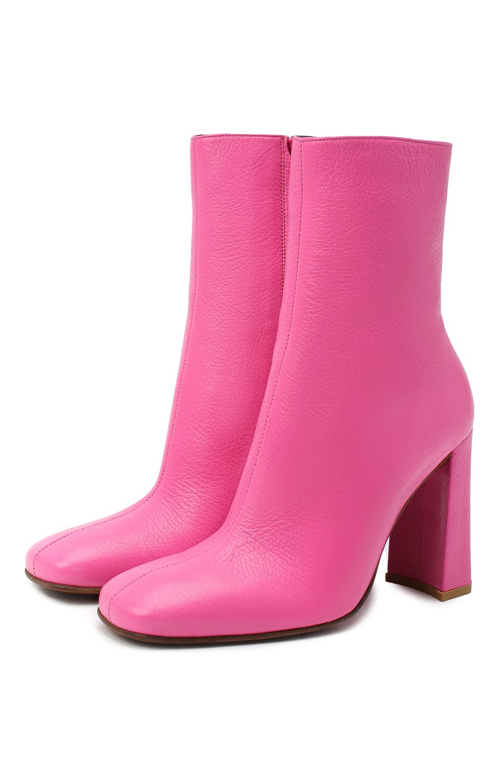 Кожаные ботильоны elliot BY FAR, арт. 20PFELTBHTPGRL, фото 1