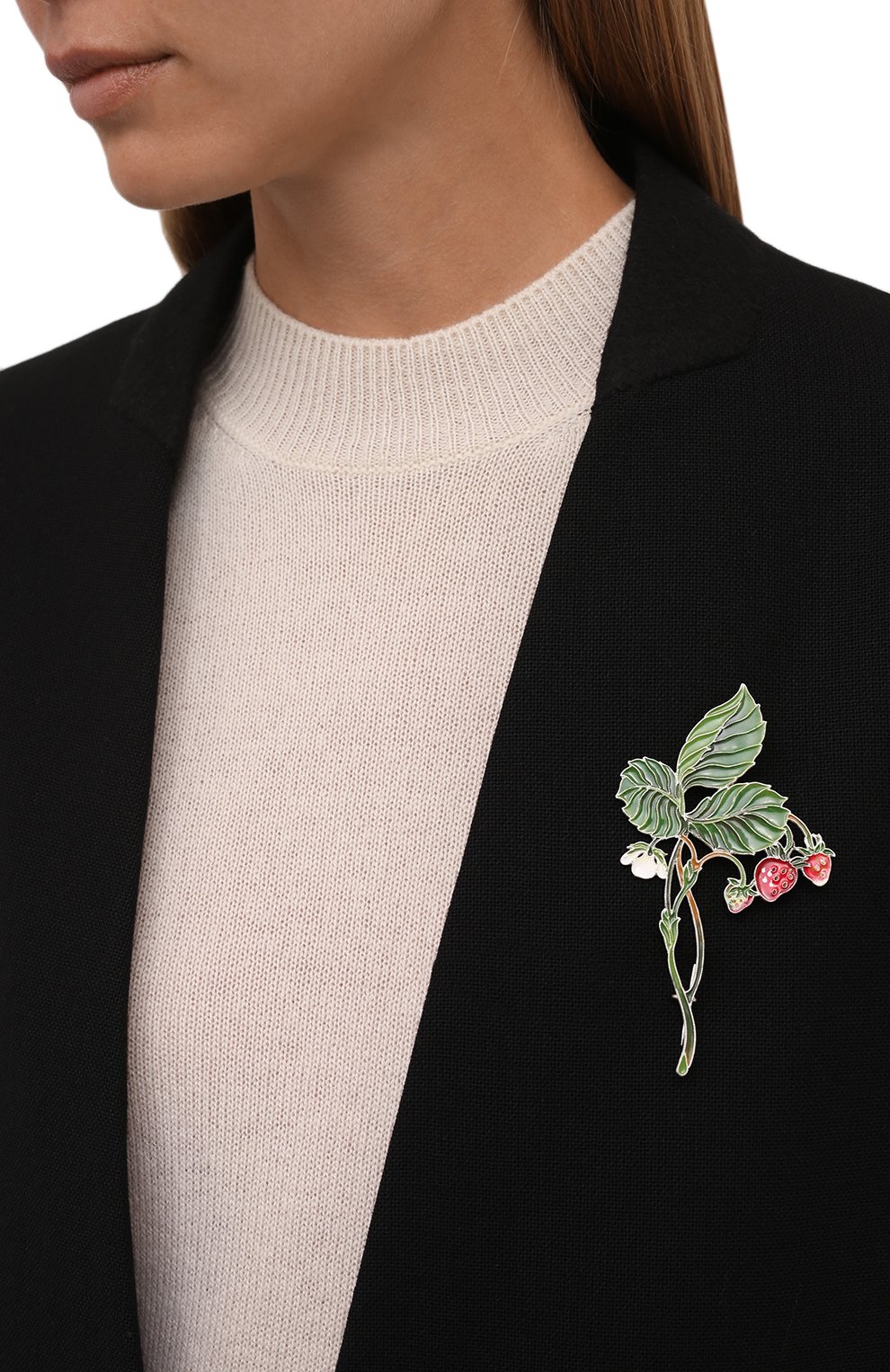 Брошь земляника РУССКИЕ САМОЦВЕТЫ, арт. 41505, фото 2
