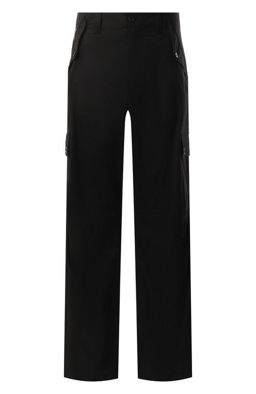 Шерстяные брюки-карго Dolce & Gabbana GV30HT/FU21Q Чёрный  GV30HT/FU21Q