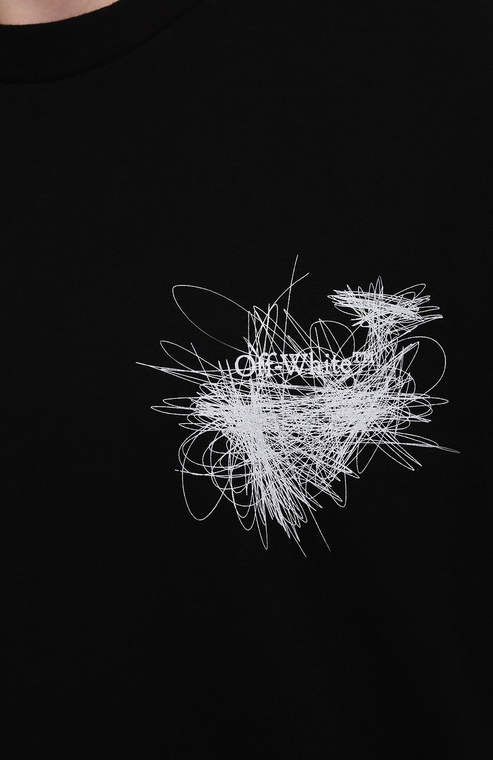 Хлопковая футболка OFF-WHITE, арт. 0WAA089F21JER013, фото 5