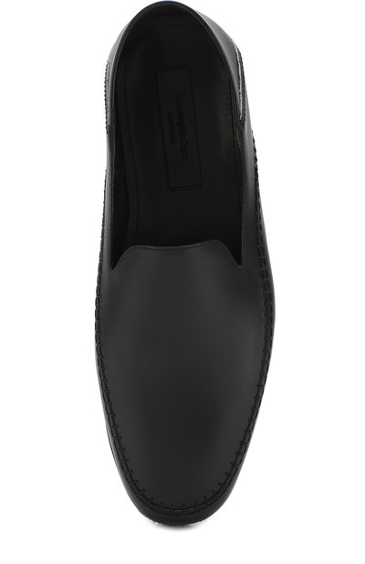 Кожаные эспадрильи с джутовой отделкой ZEGNA, арт. A3013X-ELB, фото 5