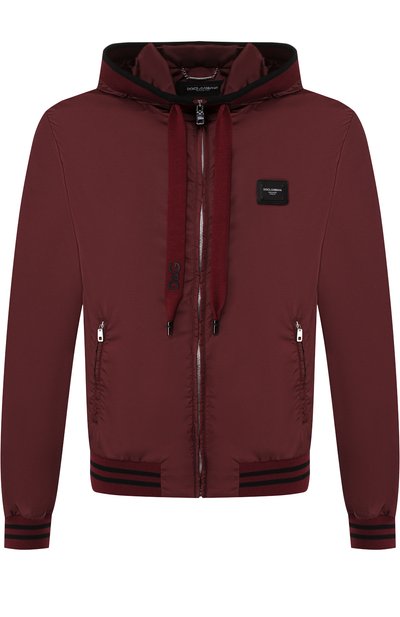 Бомбер на молнии с капюшоном DOLCE & GABBANA, арт. G9LH0T/FUMQG, фото 1