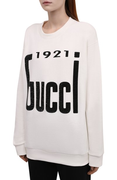 Хлопковый свитшот GUCCI, арт. 617964/XJDZE, фото 3