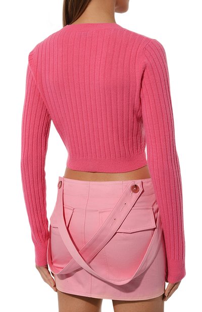 Кардиган из шерсти и кашемира OFF-WHITE, арт. 0WHB048F24KNI001, фото 4