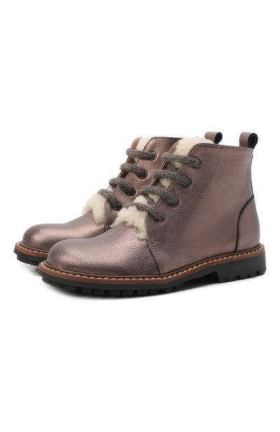 Кожаные ботинки BONPOINT, арт. H20EFALP(094)_824040, фото 1