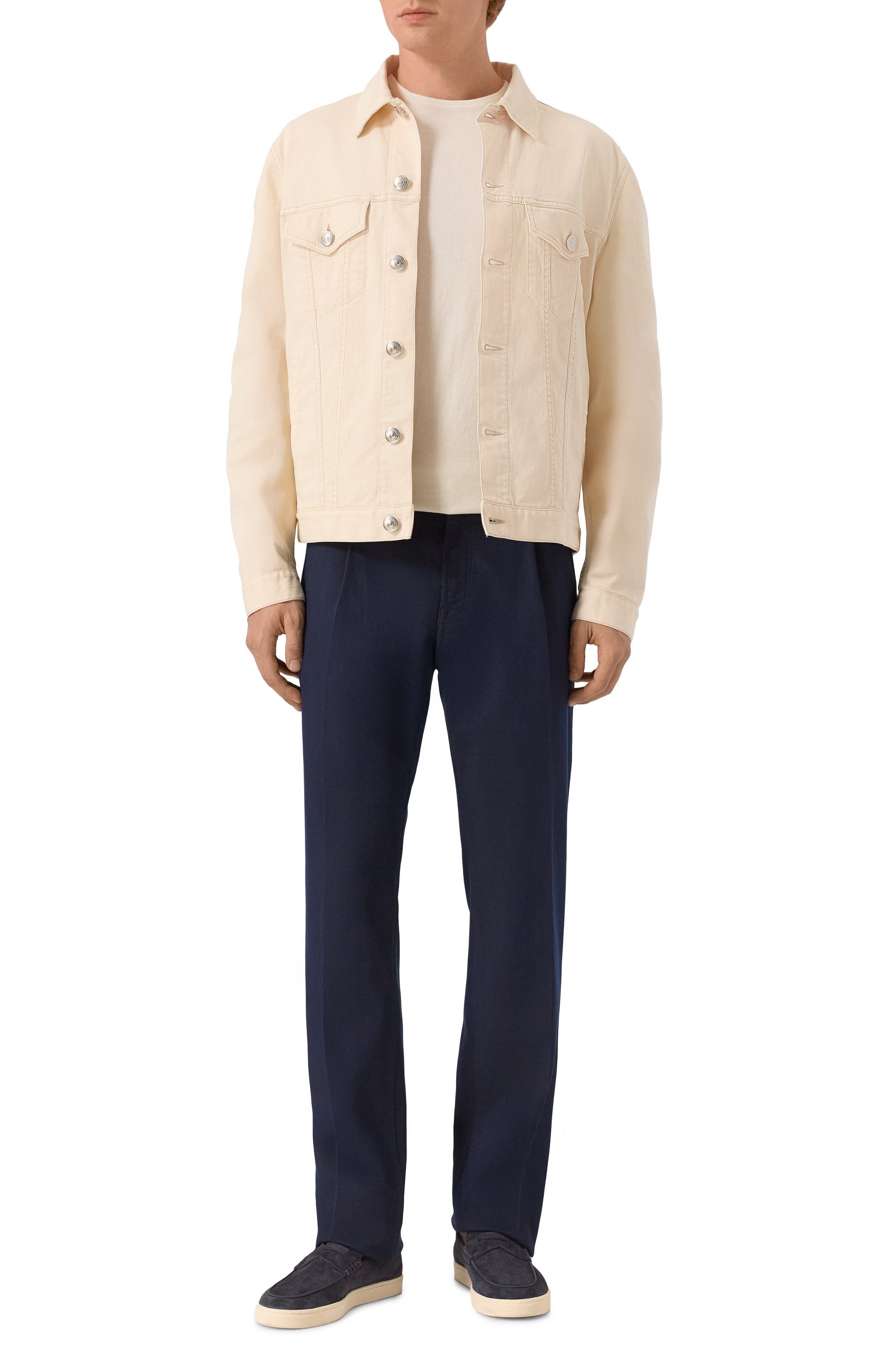 Замшевые пенни-лоферы BRUNELLO CUCINELLI, арт. MZUSILN312, фото 2