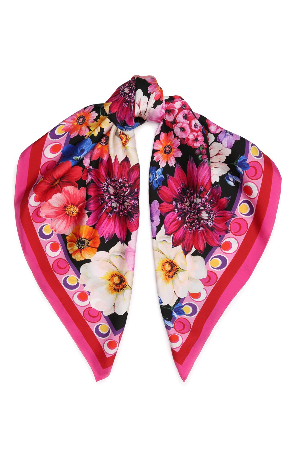 Шелковый платок DOLCE & GABBANA, арт. FN090R/GDAG5, фото 1