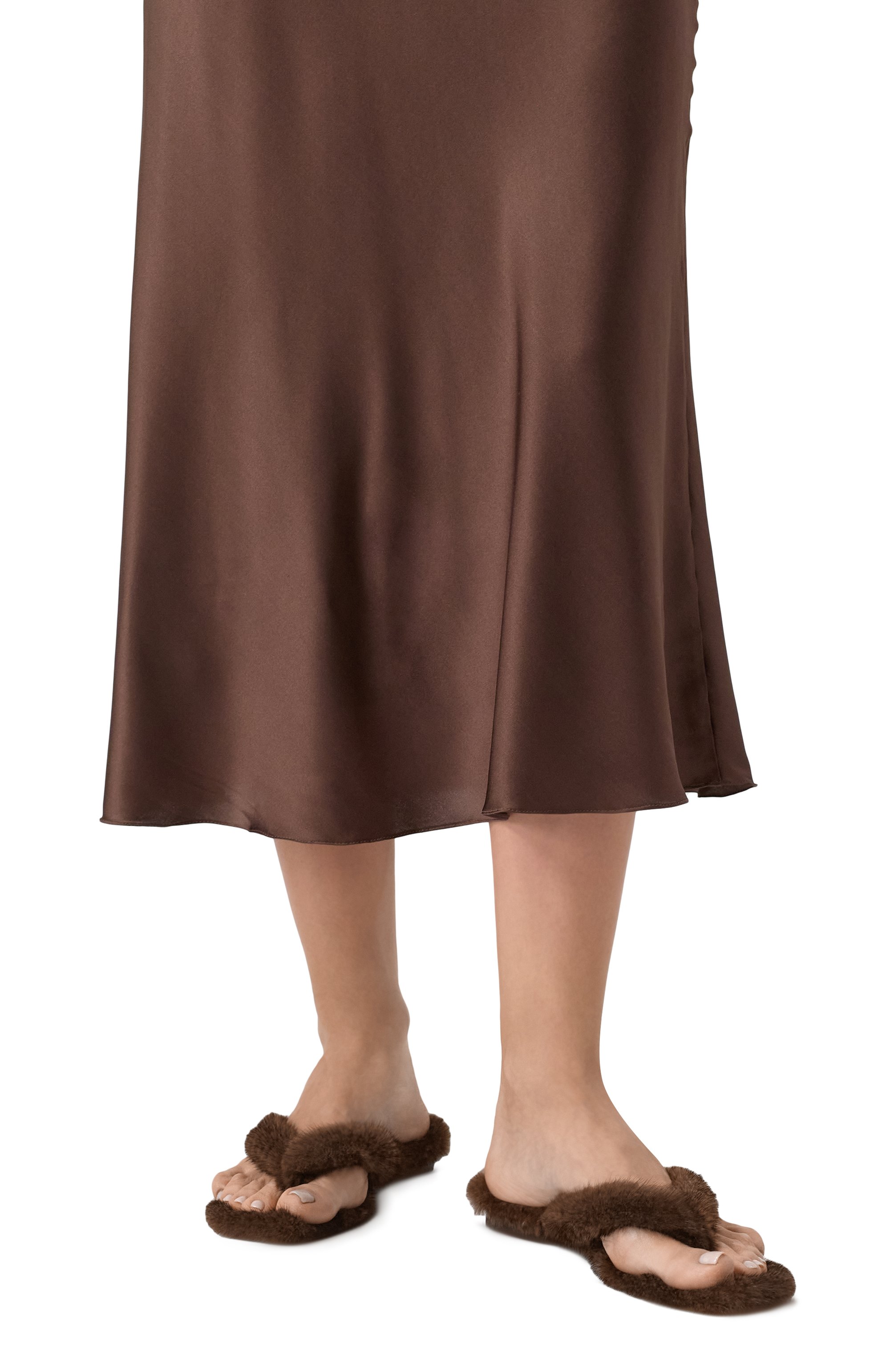 Меховые шлепанцы из норки RUBAN, арт. SN168.19.NOR800, фото 3