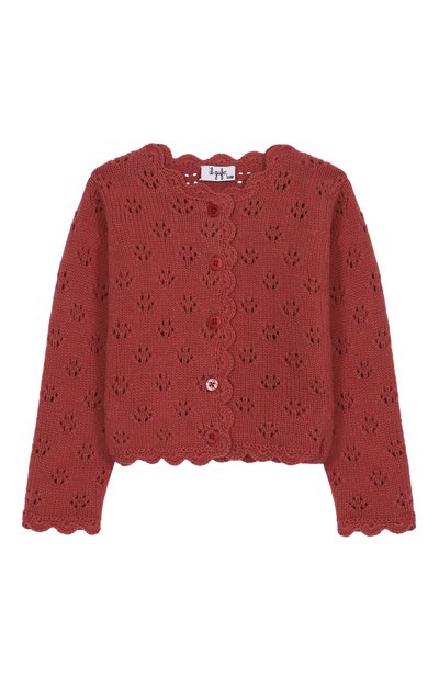 Шерстяной кардиган IL GUFO, арт. A25GGF0013EM220/2-4