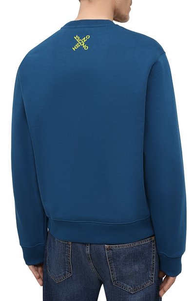 Хлопковый свитшот kenzo sport KENZO, арт. FB65SW0204MS, фото 4