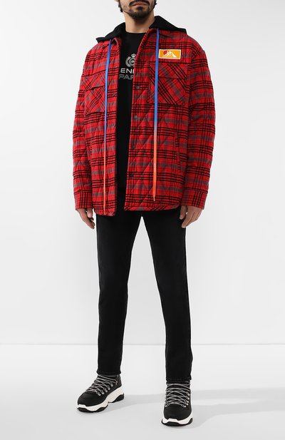 Хлопковая куртка OFF-WHITE, арт. 0MEA201F19F330032000, фото 2