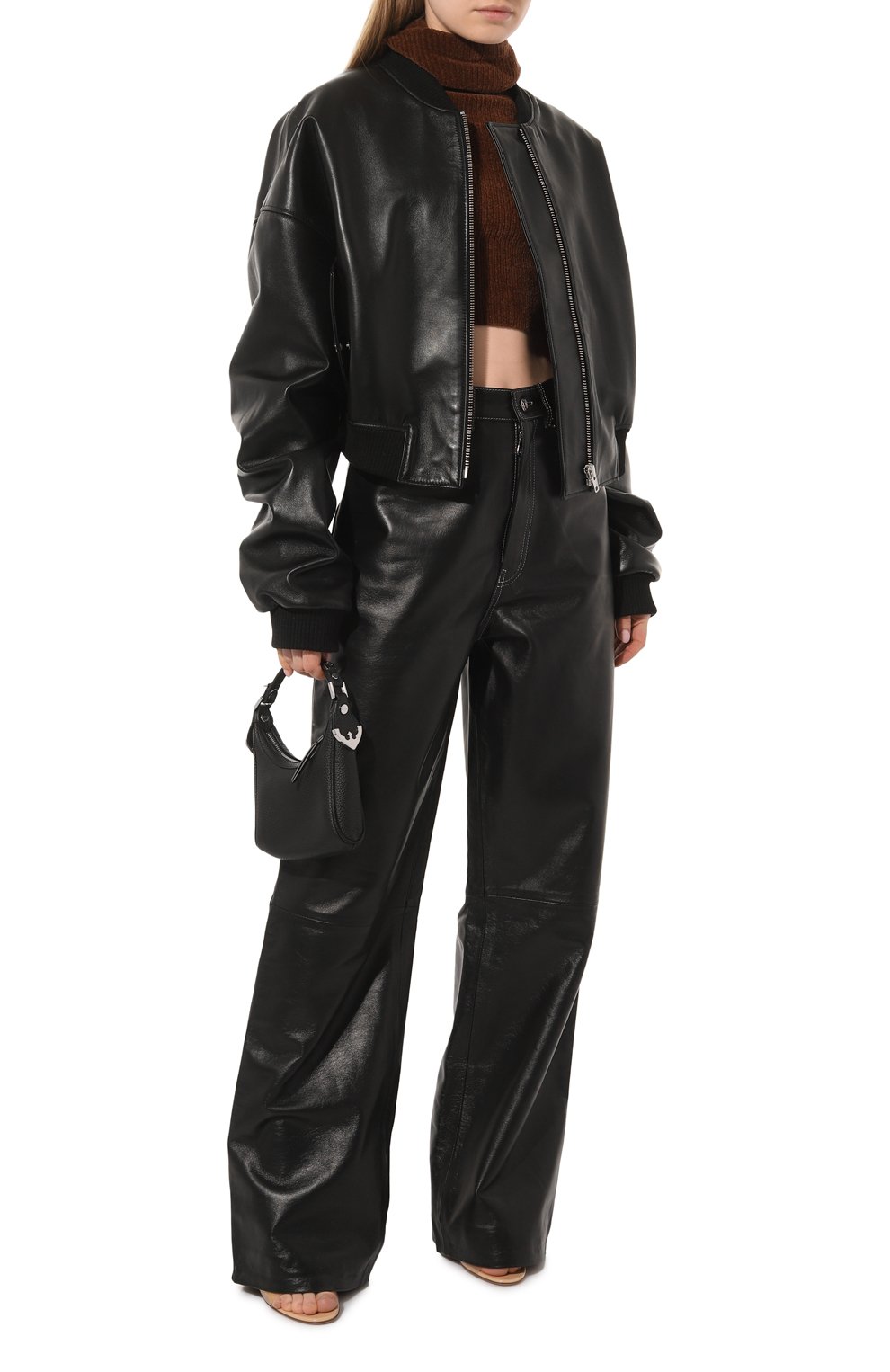 Водолазка с капюшоном JACQUEMUS, арт. 22H223KN135/2164DARKBROWN, фото 2