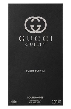 Мужской парфюмерная вода guilty pour homme (90ml) GUCCI бесцветного цвета, арт. 3614229382129 | Фото 3 (Тип продукта - парфюмерия: Парфюмерная вода; Нос: Не проставлено; Региональные ограничения белый список (Axapta Mercury): Не проставлено; Ограничения доставки: flammable)