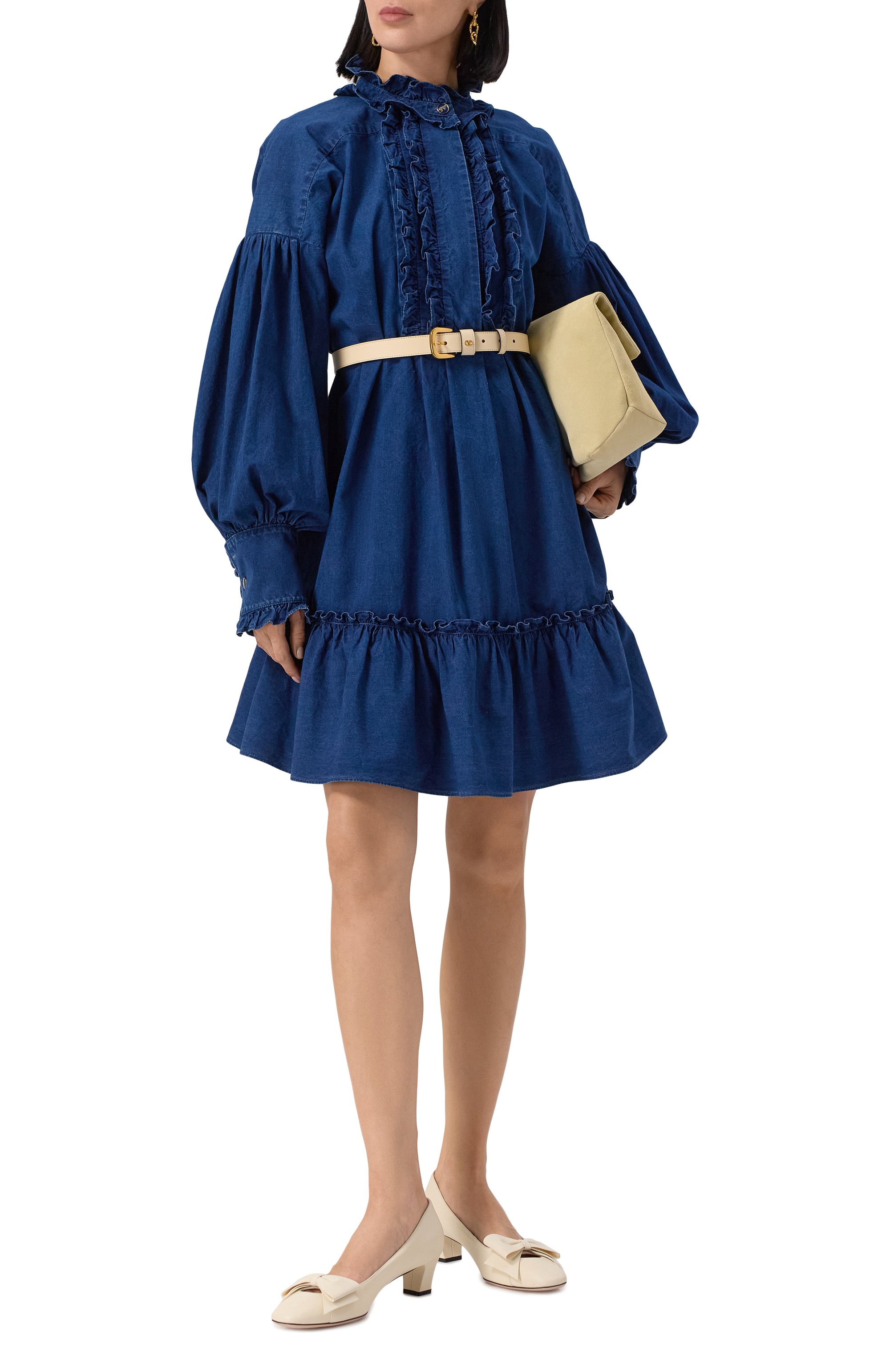 Джинсовое платье VALENTINO, арт. 6B3DA02S94B, фото 2