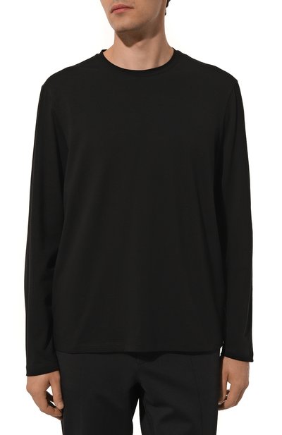 Хлопковый лонгслив 7 FOR ALL MANKIND, арт. JSPM2370BK, фото 3