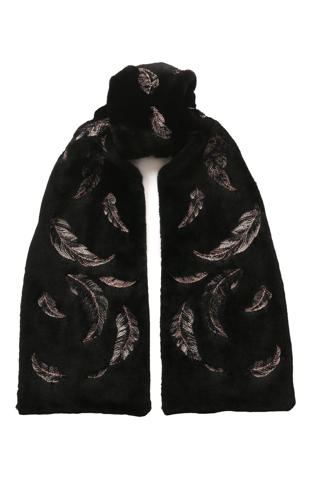 Шарф из меха норки VICTORIA KUSENKOVA черного цвета по цене 55000 руб., арт. 501510059526, фото 1 Шарф из меха норки VICTORIA KUSENKOVA, арт. 501510059526, фото 1