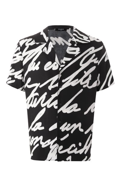 Мужская рубашка из вискозы BALMAIN, арт. EH1HN065/VH47