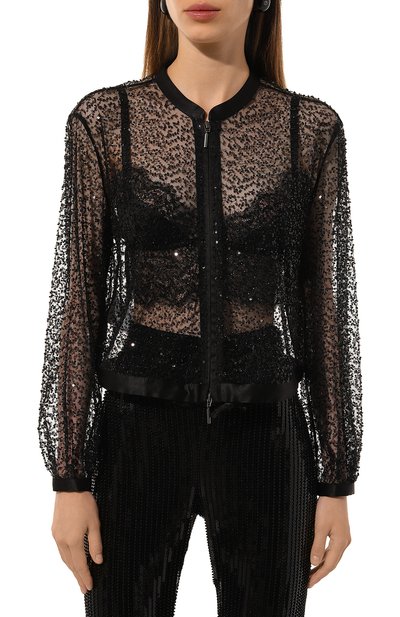 Кардиган с отделкой пайетками EMPORIO ARMANI, арт. EW000071/AF10242, фото 3