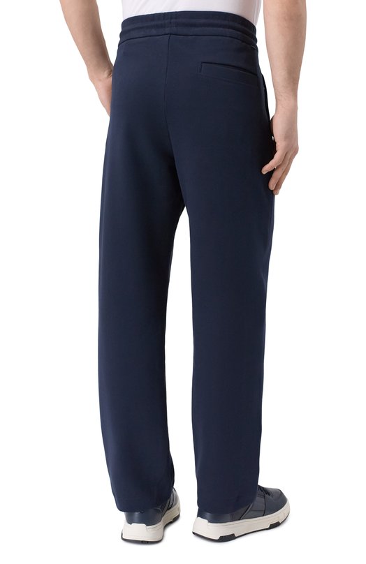 Хлопковые брюки BOSS 50554244 Синий  50554244 Фото 4