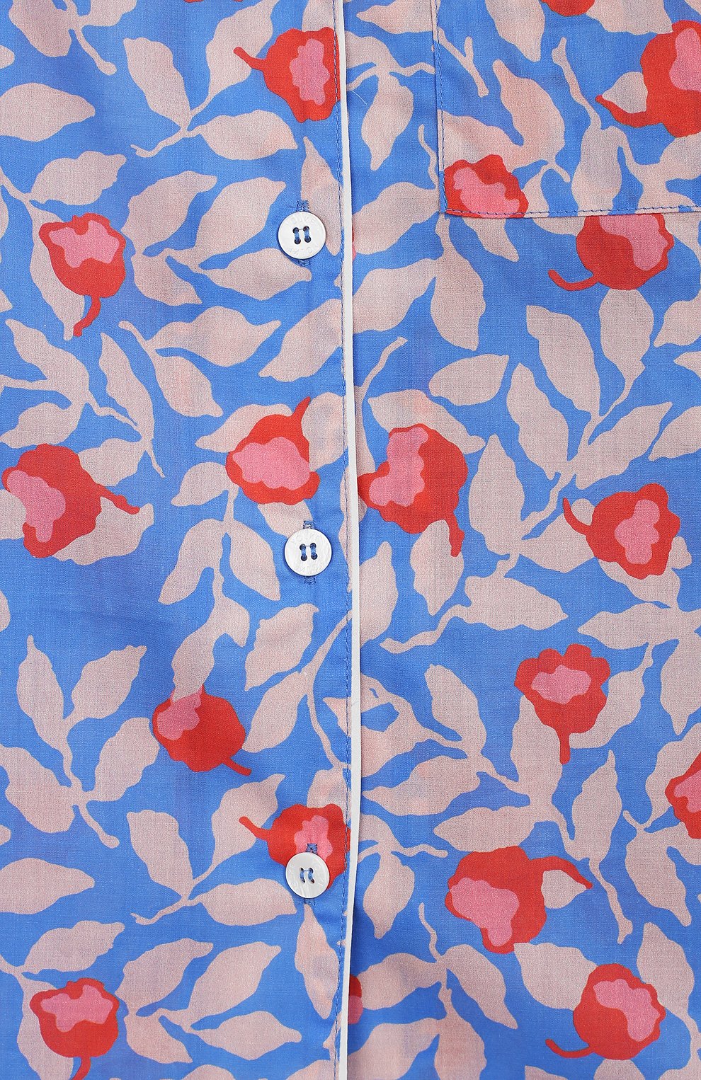 Хлопковая пижама LITTLE YOLKE, арт. AW19-12C-NE-FL/1-8Y, фото 7