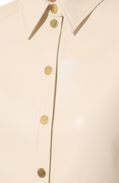 Рубашка из экокожи PATRIZIA PEPE, а рт. 8C0578_E005, фото 5