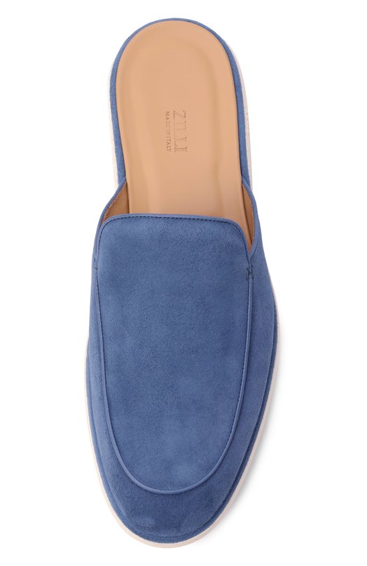 Замшевые сабо Zilli H0305AM1100VZPU05 Синий  H0305AM1100VZPU05 Фото 5