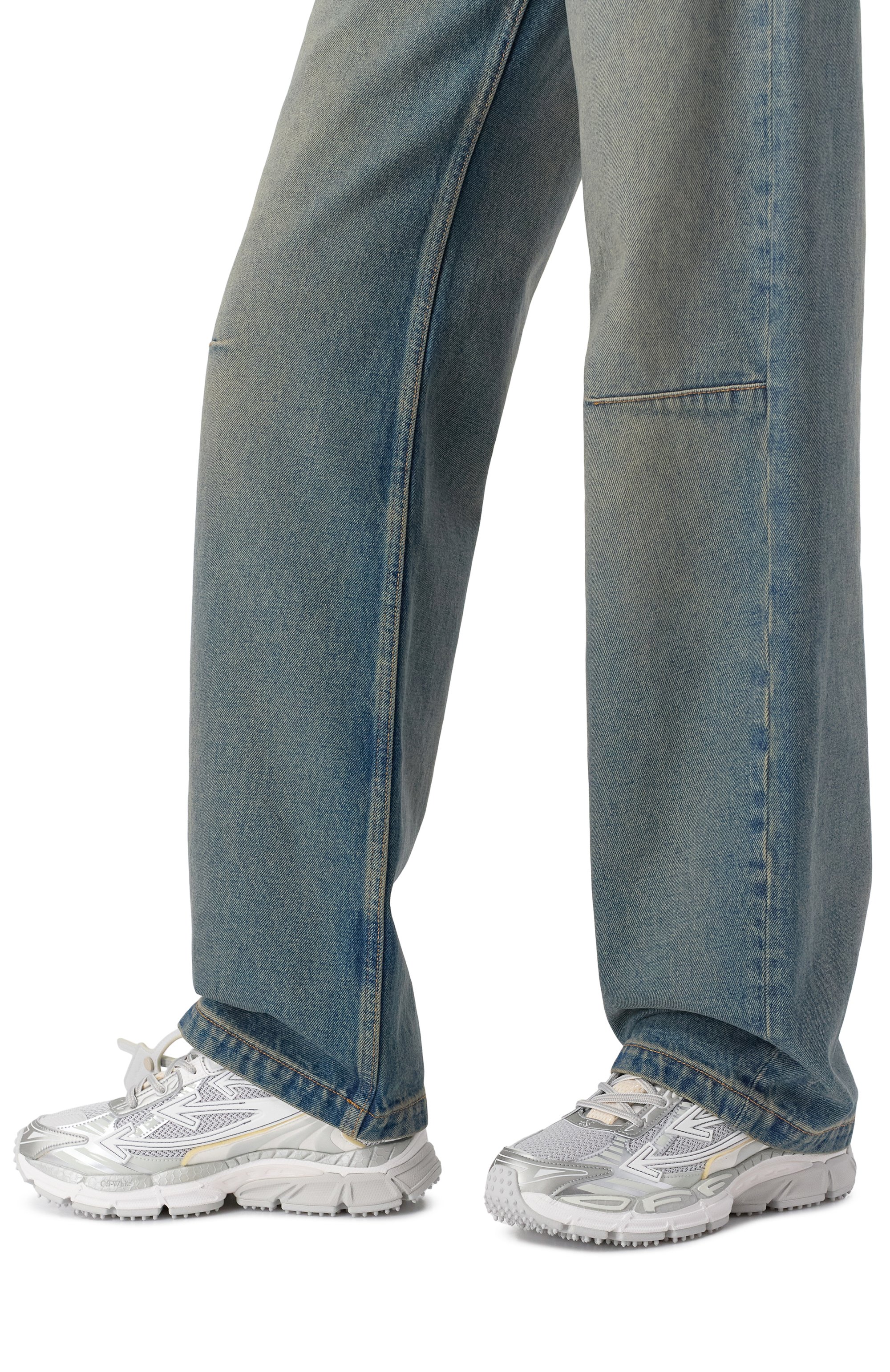 Комбинированные кроссовки be right back OFF-WHITE, арт. 0WIA289C99FAB001, фото 3