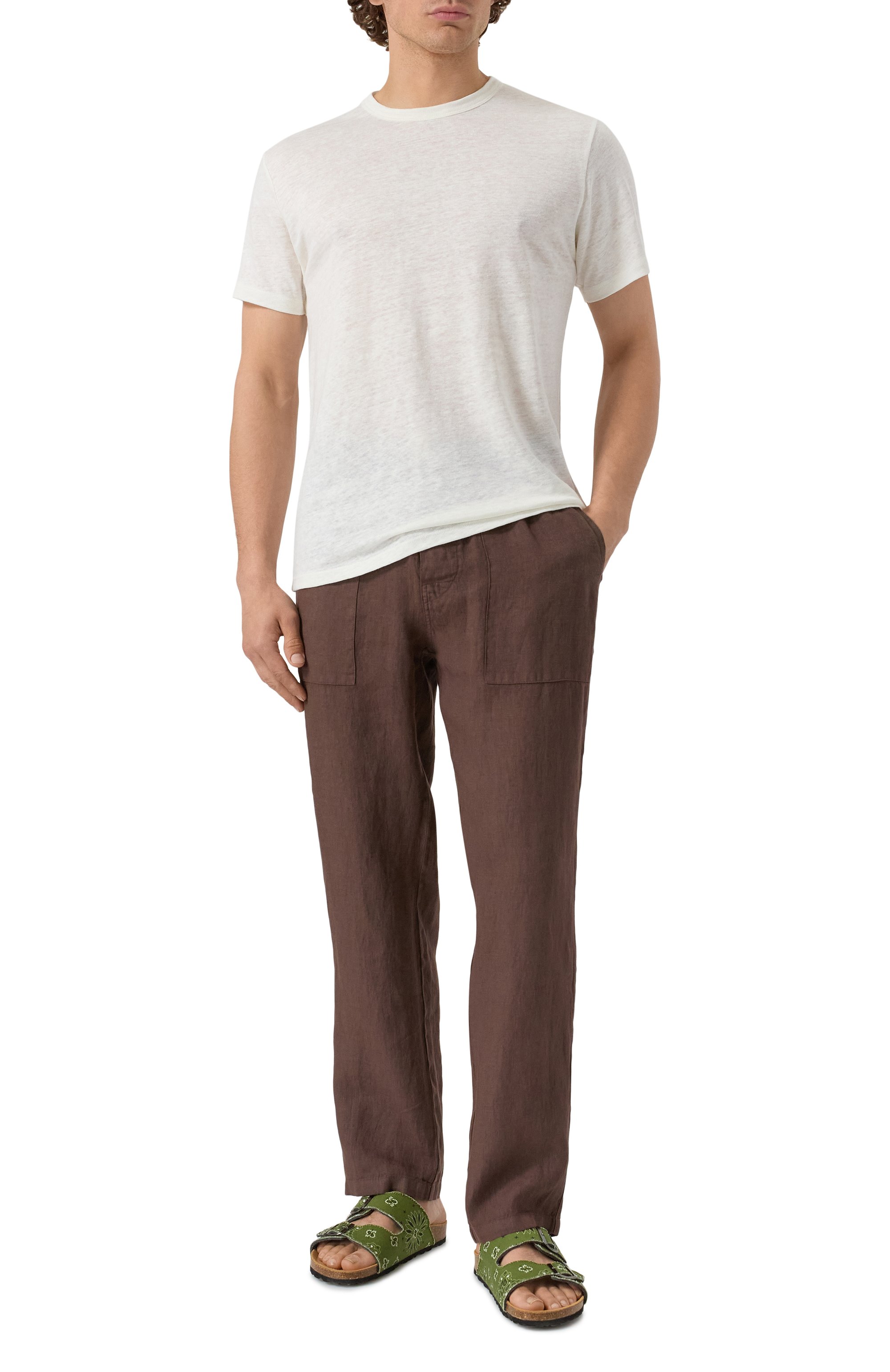 Льняная футболка MC2 SAINT BARTH, арт. STBM ECSTASEA/00032H, фото 2