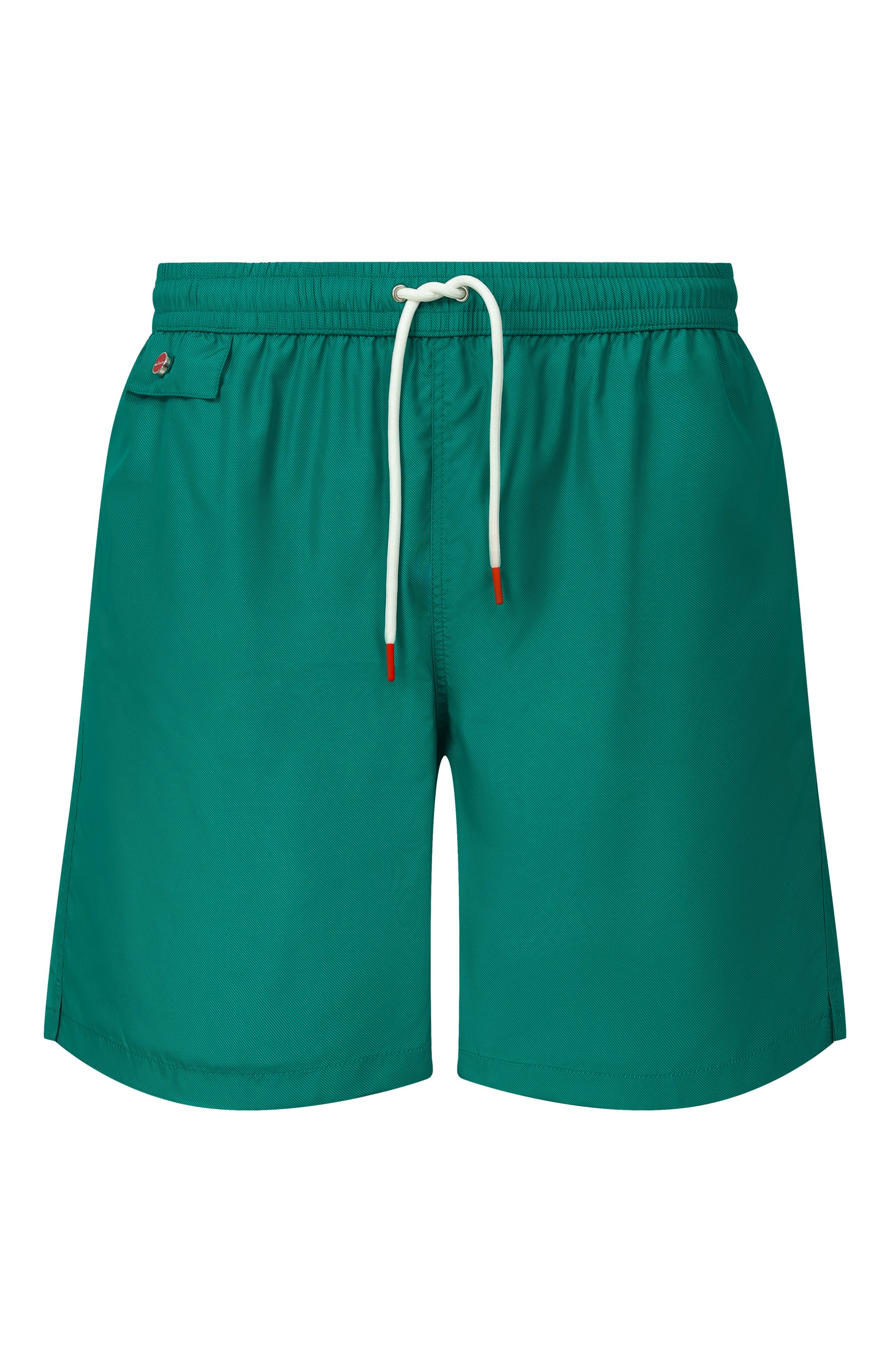 Плавки-шорты KITON бирюзового цвета по цене 56300 руб., арт. UC0M5CK0744H_001, фото 1 Плавки-шорты KITON, арт. UC0M5CK0744H_001, фото 1