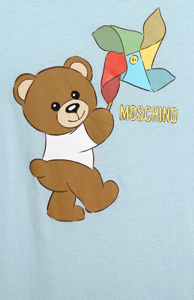 Комплект из двух песочников MOSCHINO голубого цвета по цене 18200 руб., арт. MUY06T/LAB92, фото 4 Комплект из двух песочников MOSCHINO, арт. MUY06T/LAB92, фото 4