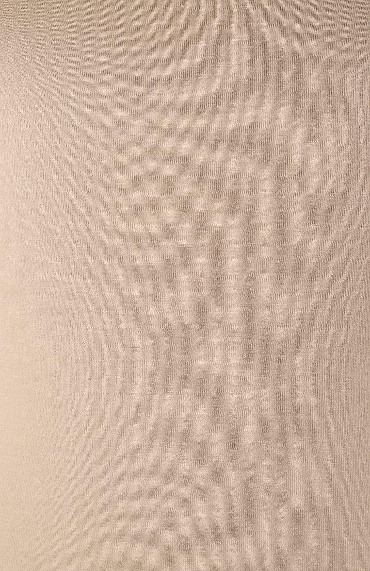 Женский хлопковый топ BRUNELLO CUCINELLI бежевого цвета, арт. M0T1802B19 | Фото 6 (Материал внешний: Хлопок; Длина (для топов): Укороченные; Стили: Кэжуэл; Автоматизация ТО: Проставлено; Автоматизация состава: Проставлено; Рукава: С открытыми плечами)