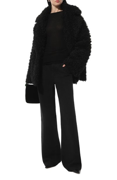 Лонгслив из вискозы и шелка RICK OWENS, арт. RP01D2202, фото 2