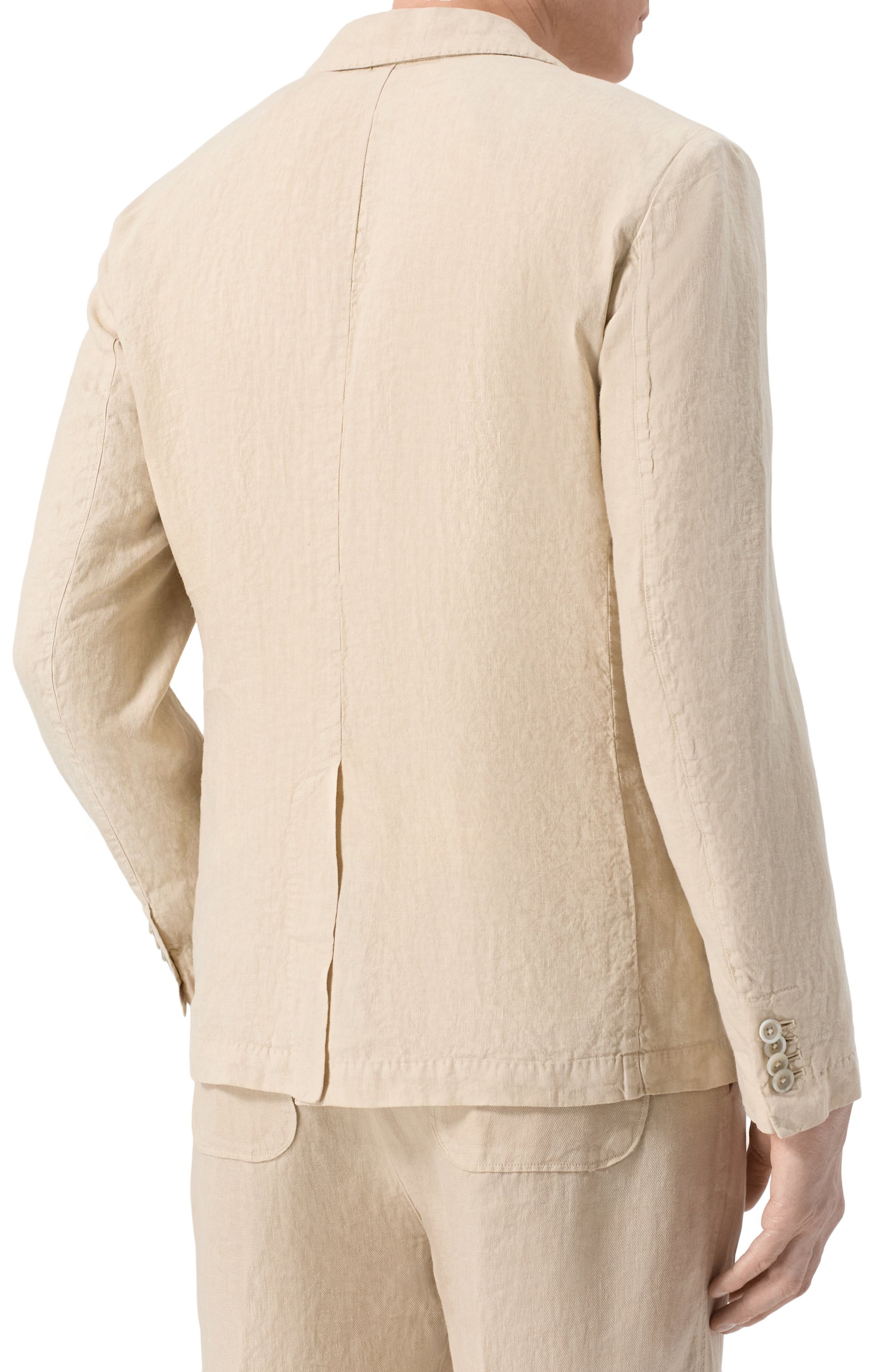 Льняной пиджак 120% LINO, арт. 33ALIM8918/0253/000, фото 4
