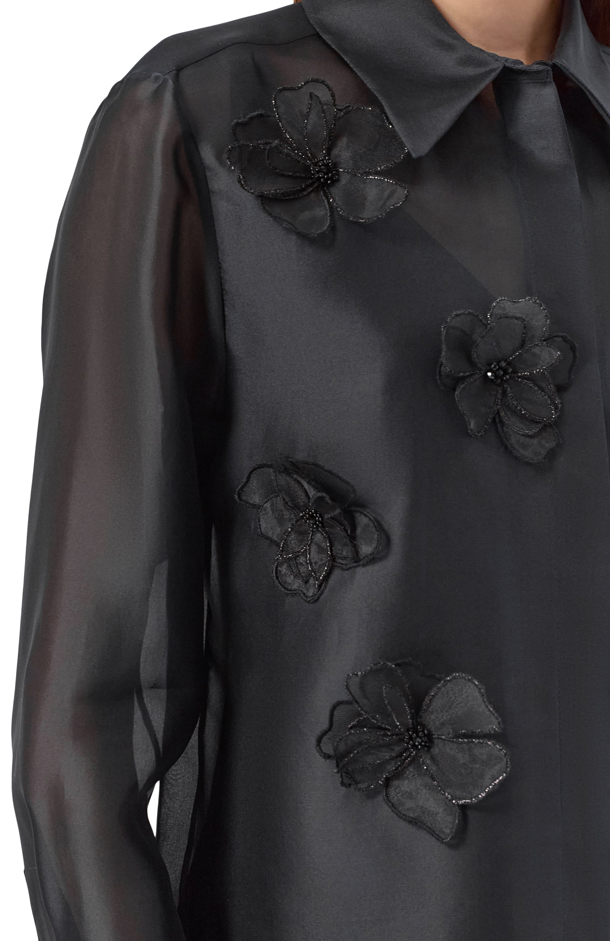 Шелковая рубашка MAX MARA STUDIO, арт. MSEAGI, фото 5
