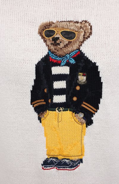 Свитер изо льна и хлопка POLO RALPH LAUREN, арт. 710834686, фото 5