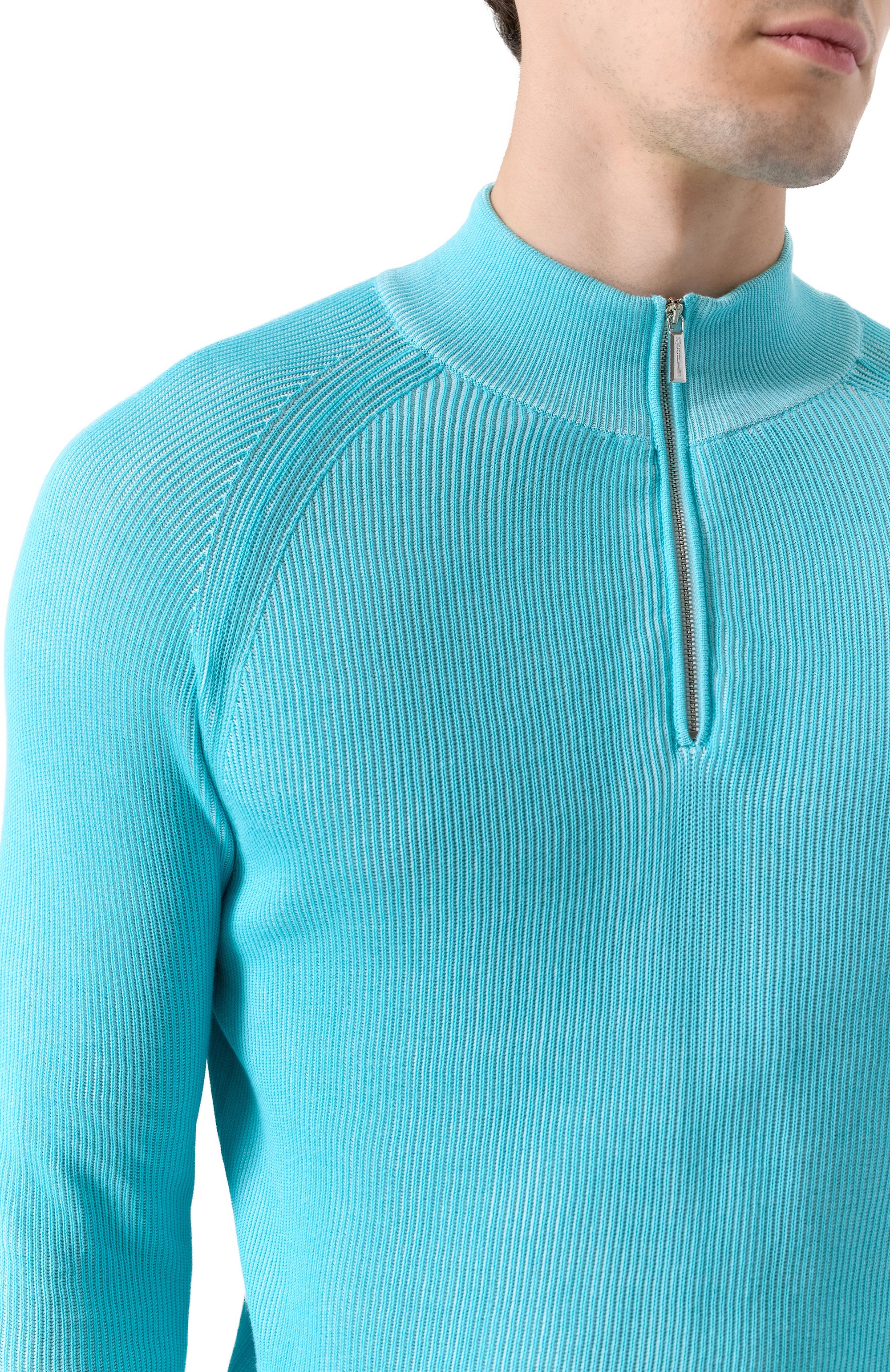 Хлопковый джемпер MOORER, арт. FEDR0, фото 5