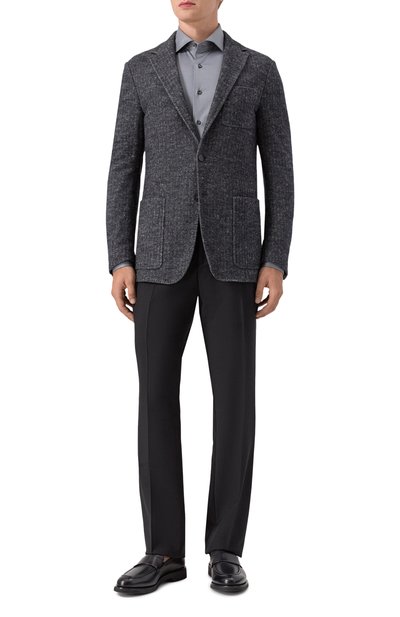 Хлопковая сорочка MVST, арт. SLIM/GABRIELLE/R0UND/1628-JERSEY (INTERL0CK), фото 2