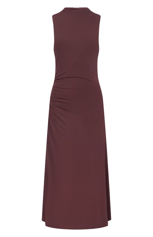 Платье из вискозы BOSS 50557369 Коричневый 50557369